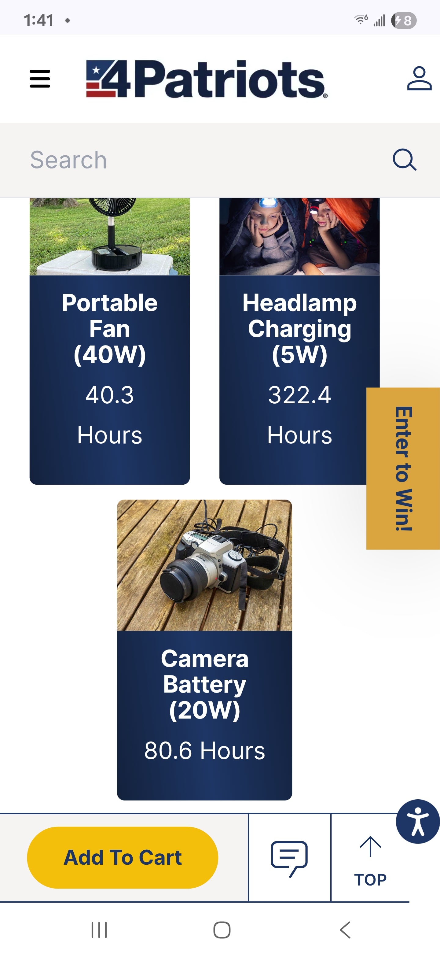 Patriot Power Solar Generator 2000X